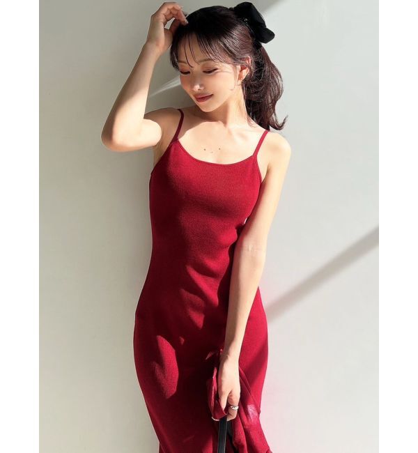 RESEXXY「シアーカーデコンビニットワンピース」|ワンピース|