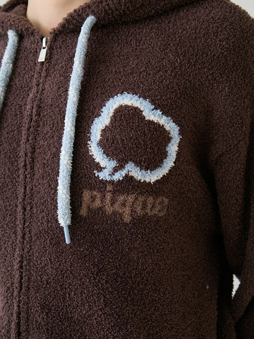 GELATO PIQUE HOMME「【HOMME】ベビモコトークロゴパーカ」|パーカー|