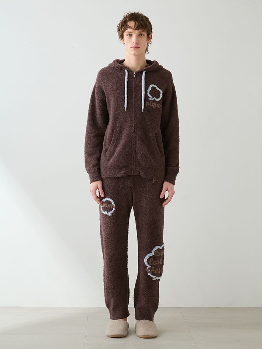 GELATO PIQUE HOMME「【HOMME】ベビモコトークロゴパーカ」|パーカー|