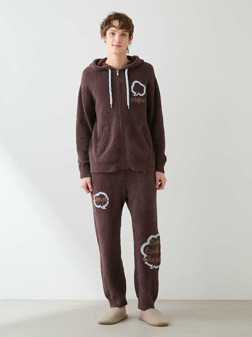 GELATO PIQUE HOMME「【HOMME】ベビモコトークロゴパーカ」|パーカー|