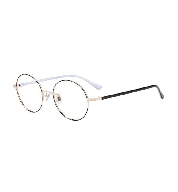  「[中顔面短縮みえメガネ]Zoff｜メガネ｜メタルフレーム 伊達・度付き｜FASHION METAL レンズ交換券付」|メガネ|