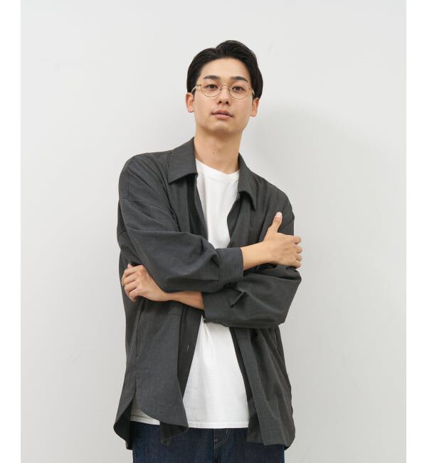  「[中顔面短縮みえメガネ]Zoff｜メガネ｜メタルフレーム 伊達・度付き｜FASHION METAL レンズ交換券付」|メガネ|