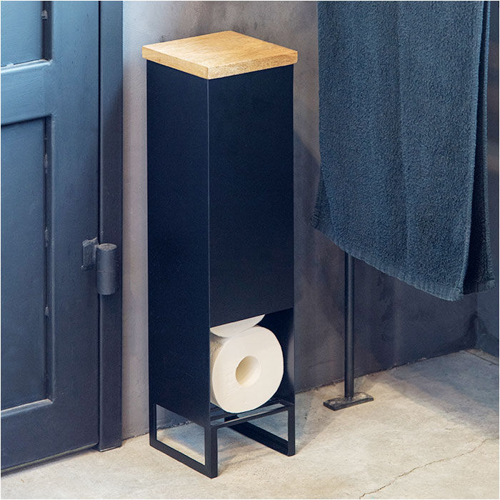 BACKYARD FAMILY「トイレ 収納 コンパクト 通販 トイレットペーパー ストック トイレラック 完成品 トイレ収納」|その他|