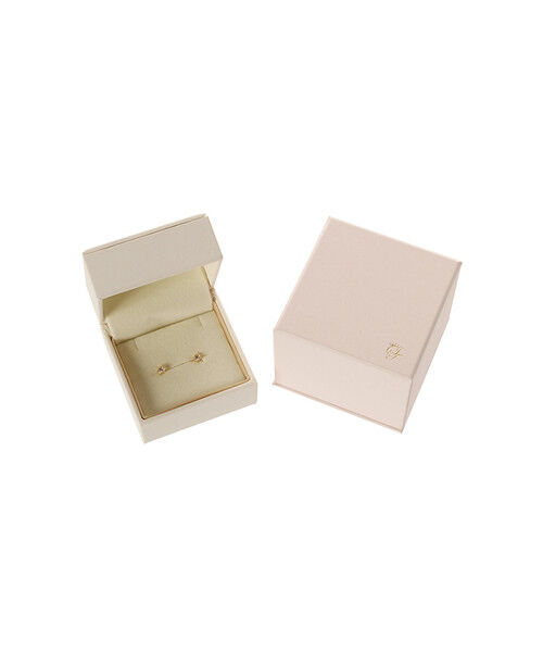 Samantha Tiara「K18 YG 一粒ストーンピアス ≪6月 誕生石≫」|ピアス|