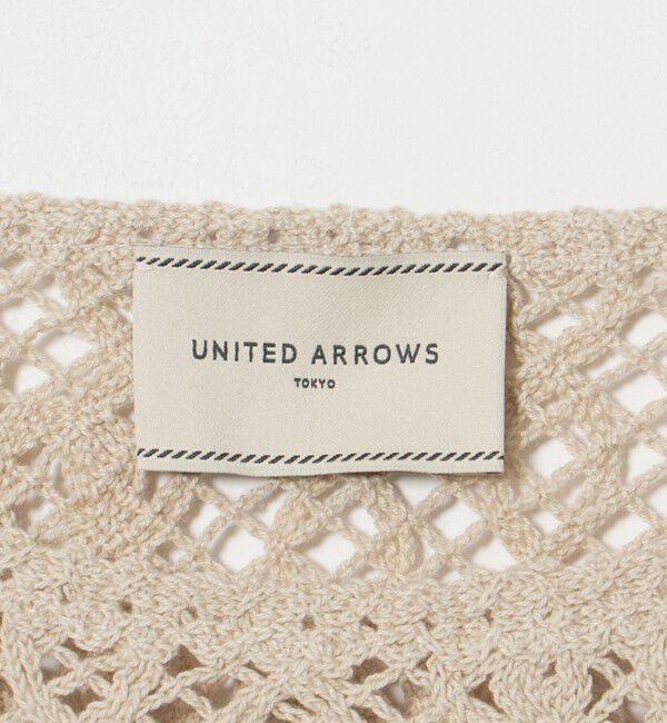 UNITED ARROWS「スパンコール エンブロイダリー プルオーバー ニット ‐ウォッシャブル‐」|ニット・セーター|