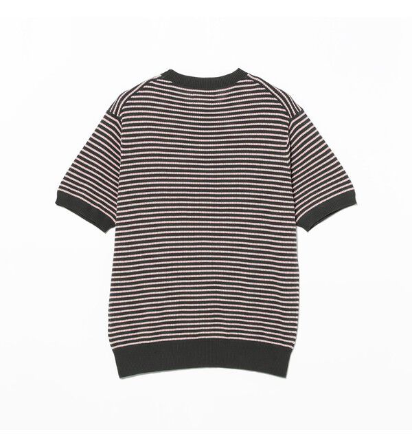 BEAMS PLUS「Knit Tee Dot Pattern Jacquard」|Tシャツ・カットソー|