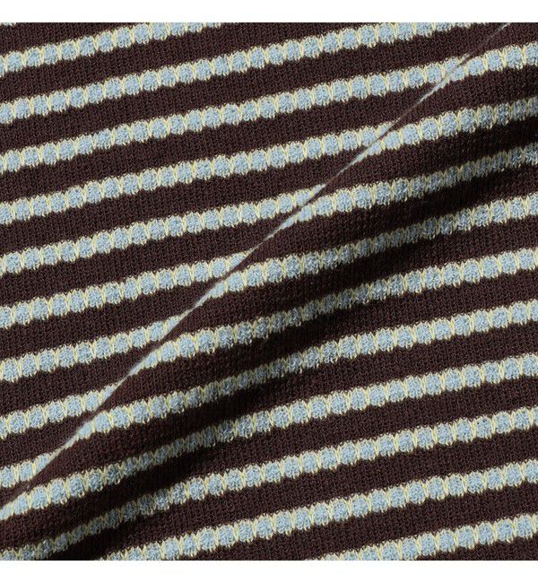 BEAMS PLUS「Knit Tee Dot Pattern Jacquard」|Tシャツ・カットソー|
