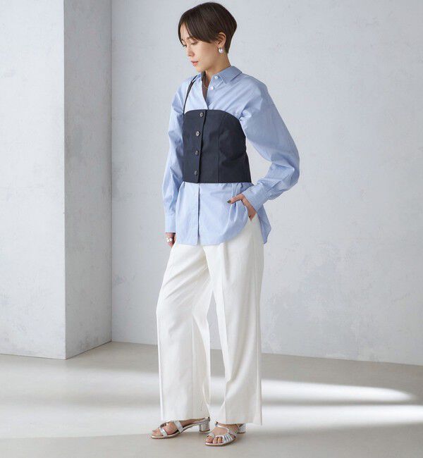 SHIPS for women「〈手洗い可能〉トレンチ ディテール ビスチェ 24SS ◇」|その他|