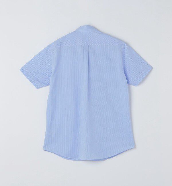 SHIPS「SHIPS:〈FUNCTION〉Albini &times; RENU(R)半袖 ジャージー ストライプ シャツ」|シャツ・ブラウス|