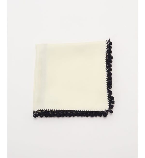 IENA LA BOUCLE「sera studio  セーラスタジオ CARRE 60 WITH OYA EMBROIDERY」|バンダナ・スカーフ|