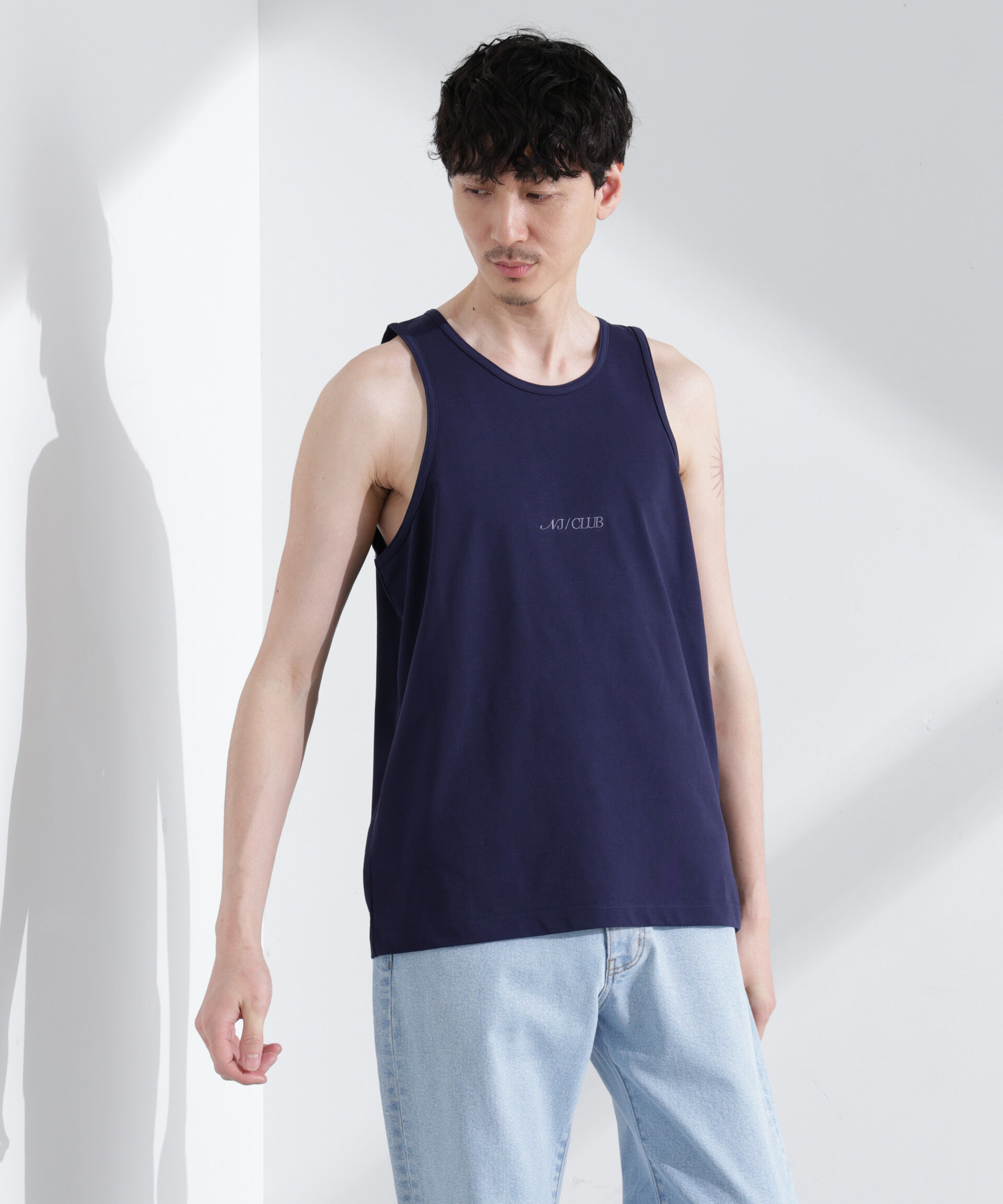 nano･universe「「NJ/CLUB」 ユーティリティ タンクトップ」|Tシャツ・カットソー|