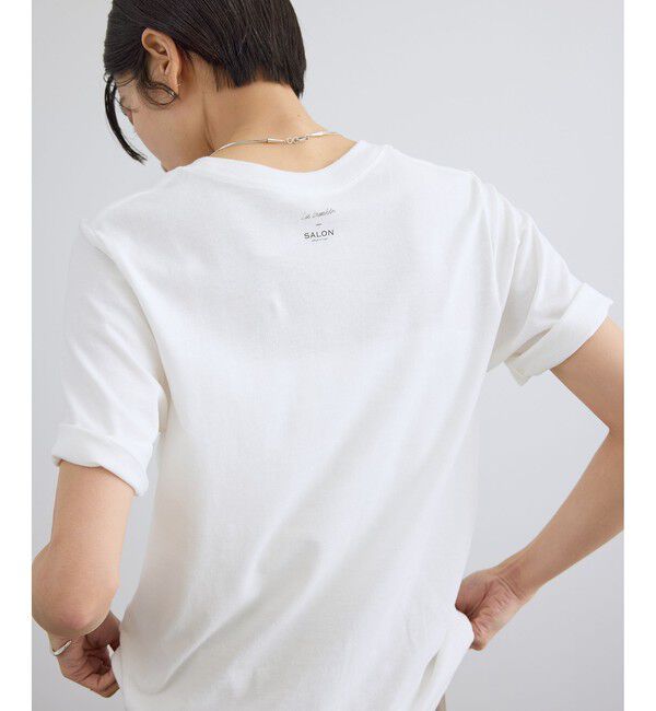SALON adam et rope'「【Lee Izumida by SALON】プリントコンパクトT」|Tシャツ・カットソー|