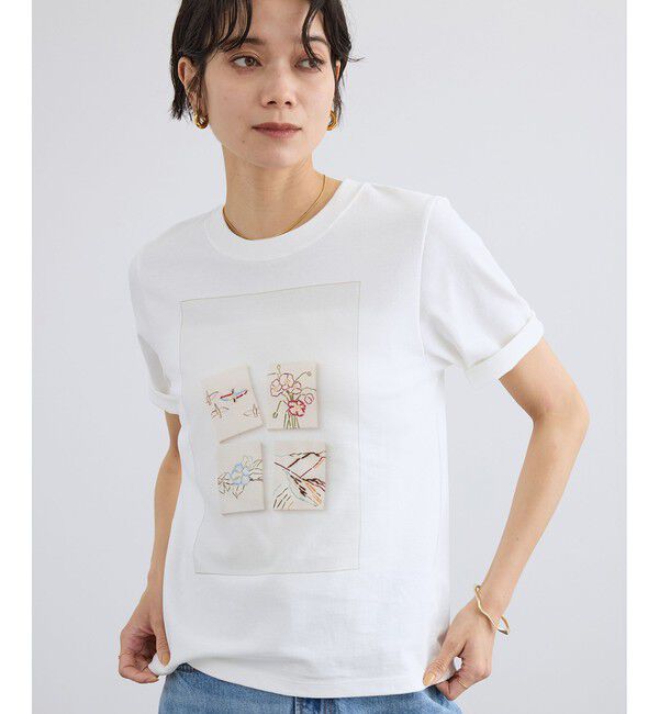 SALON adam et rope'「【Lee Izumida by SALON】プリントコンパクトT」|Tシャツ・カットソー|