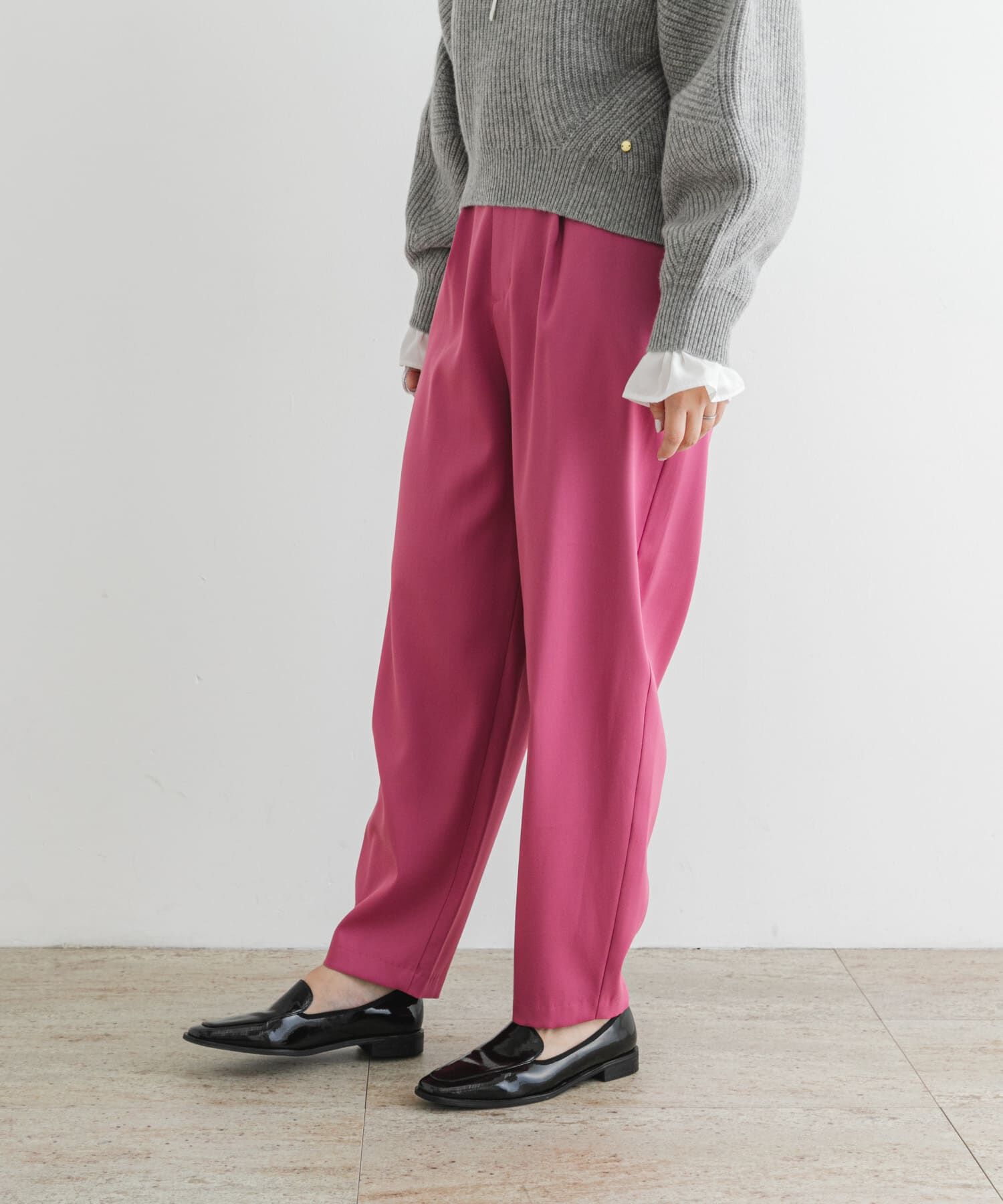 URBAN RESEARCH ROSSO「F by ROSSO　サテンストレッチカーブフォルムパンツ」|その他|