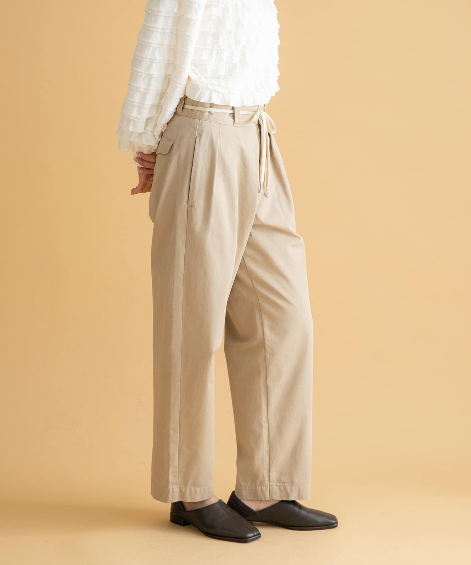 Sonny Label 「3/2WORKS ツータックチノパンツ」|その他|