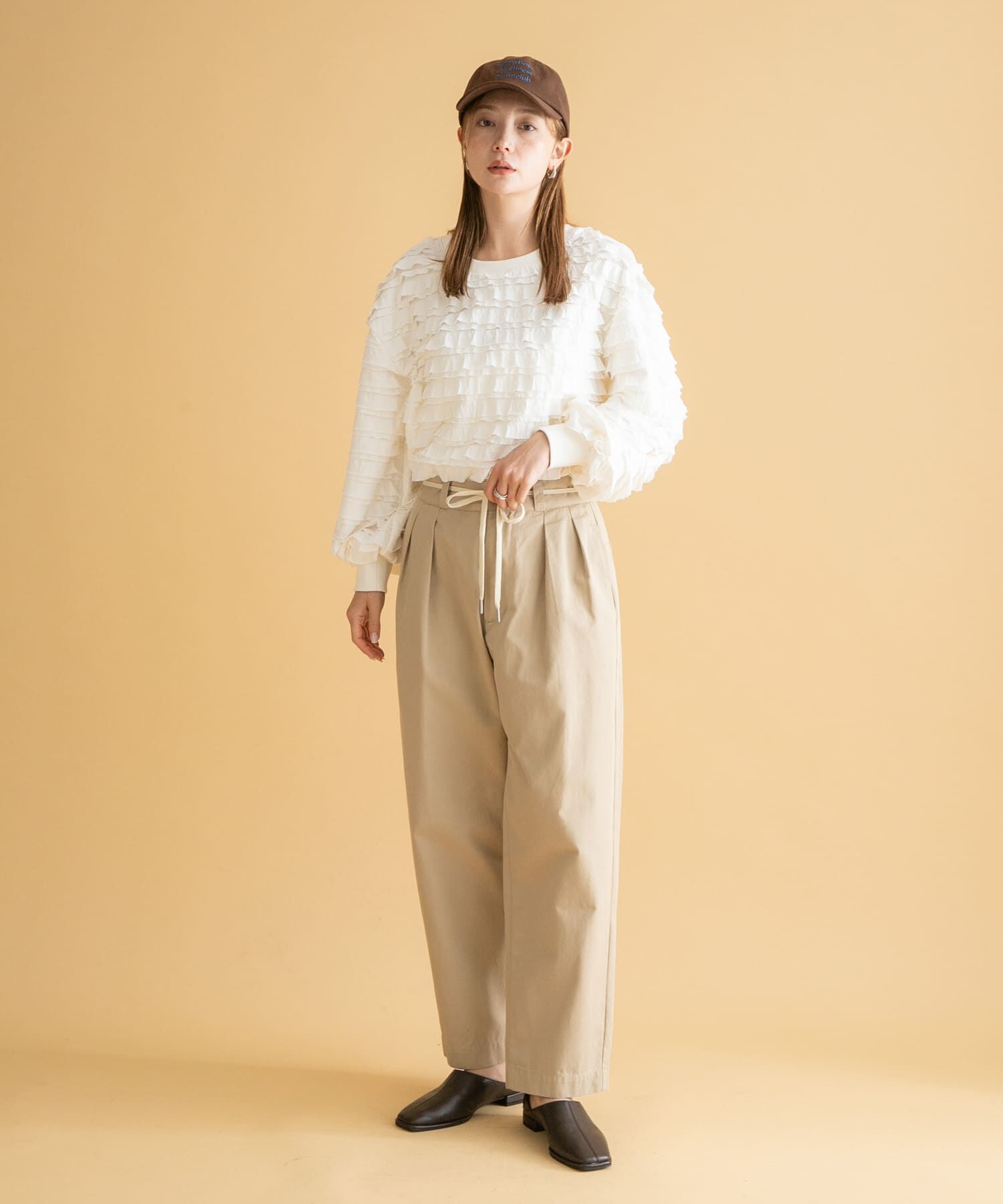Sonny Label 「3/2WORKS ツータックチノパンツ」|その他|