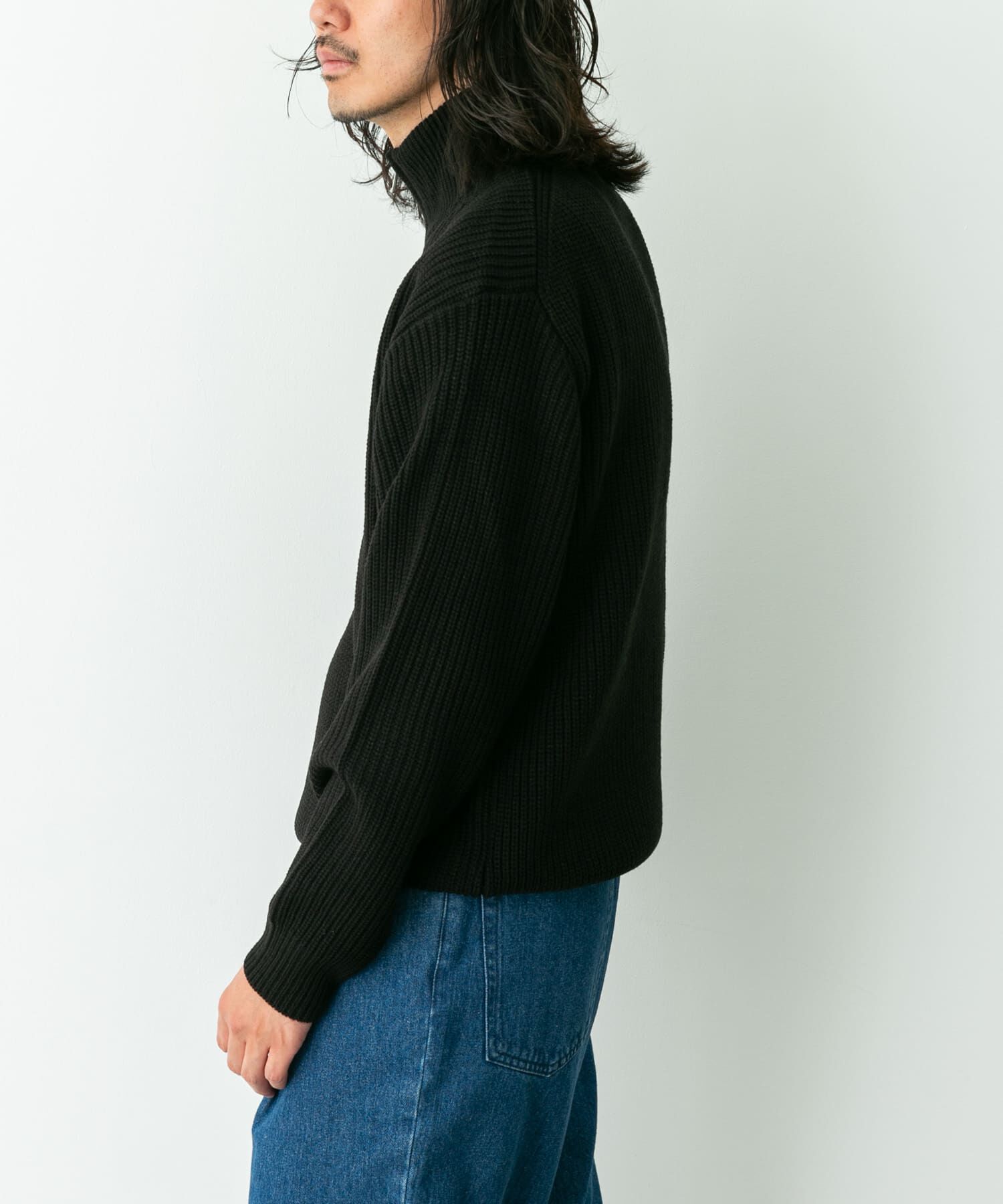 Sonny Label 「マルチサイズハーフジップニットプルオーバー」|ニット・セーター|