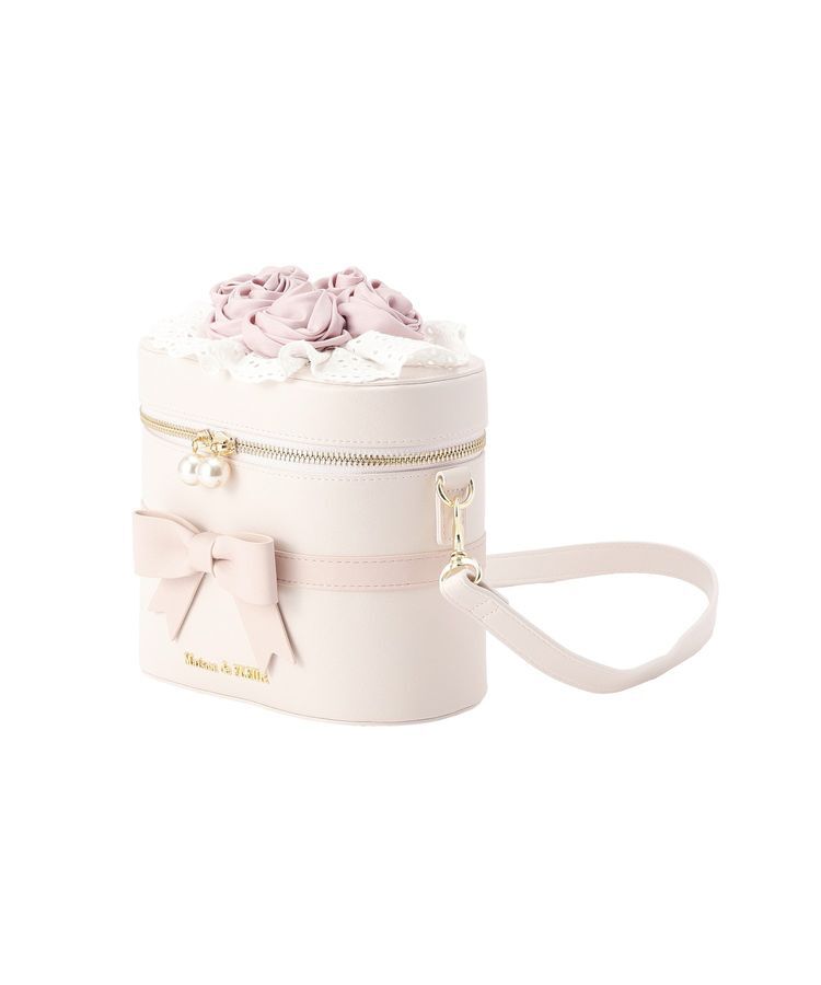 Maison de FLEUR「ローズブーケキューブショルダーバッグ」|ショルダー・メッセンジャー|