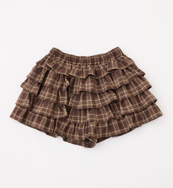  「【セットアップ可能 】フリフリショートパンツ」|その他|