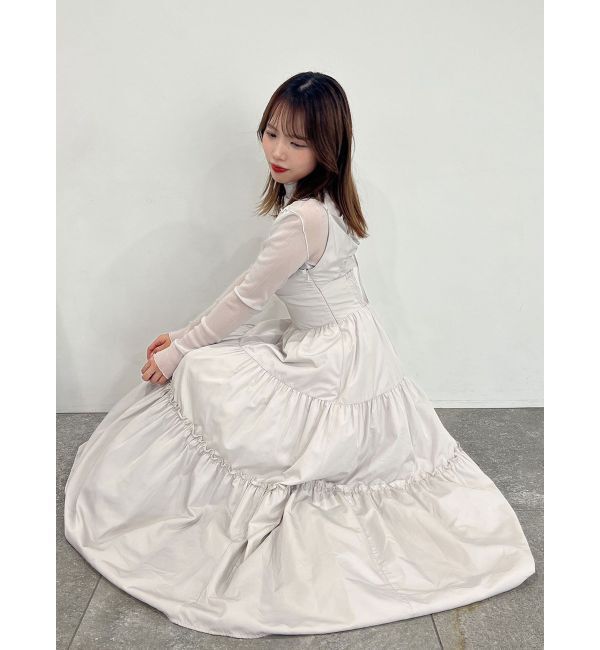 dazzlin「コルセットキャミワンピースセット」|ワンピース|