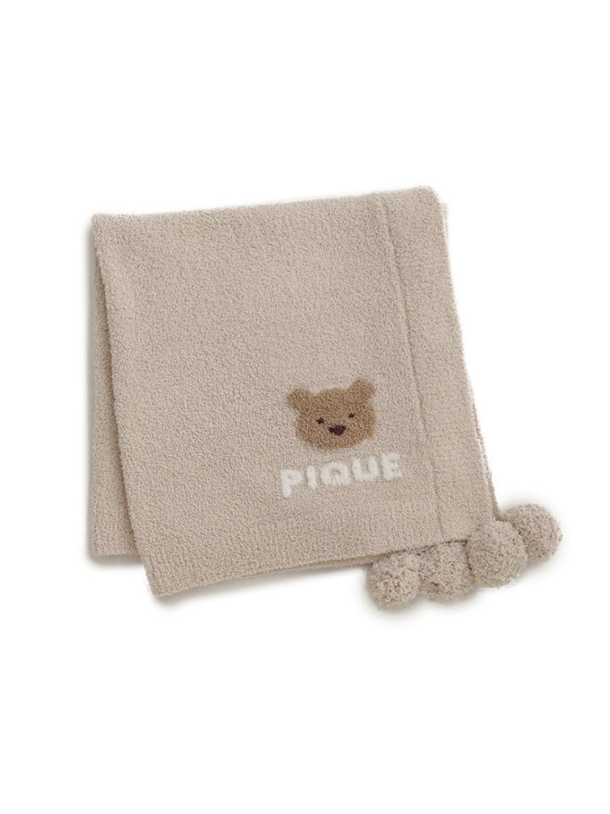 GELATO PIQUE KIDS & BABY「【ラッピング済み】【BABY】ベアブランケット&ボディースーツ&スタイ3点セット ギフトBOX」|その他ベビー用品|