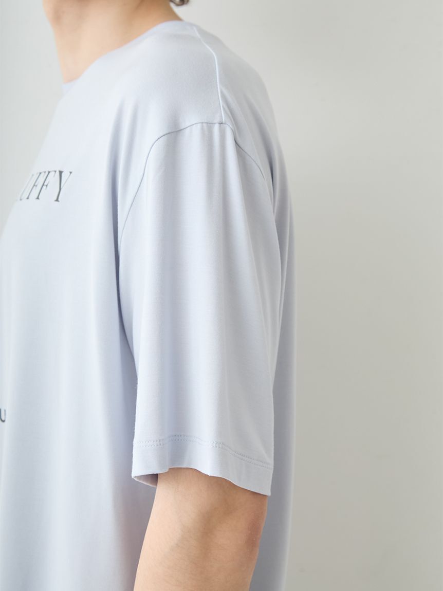 GELATO PIQUE HOMME「【ラッピング済み】【HOMME】【接触冷感】COOLレーヨンデザートロゴTシャツ&ハーフパンツSET」|ルームウェア|