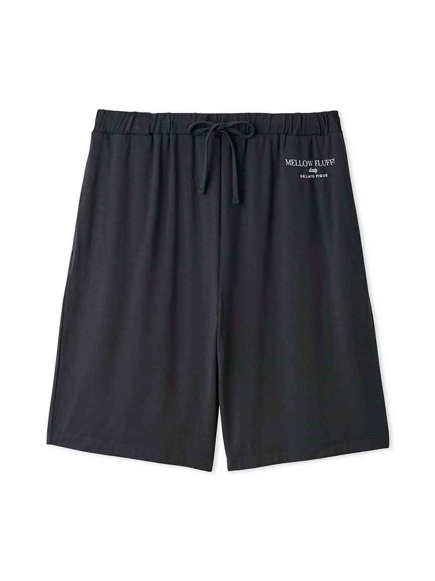 GELATO PIQUE HOMME「【ラッピング済み】【HOMME】【接触冷感】COOLレーヨンデザートロゴTシャツ&ハーフパンツSET」|ルームウェア|