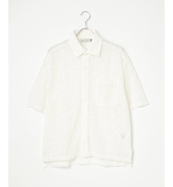 VENCE share style「レースハンソデシャツ」|Tシャツ・カットソー|