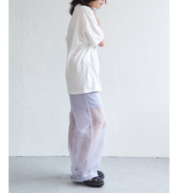 VENCE share style「レースイージーパンツ」|その他|