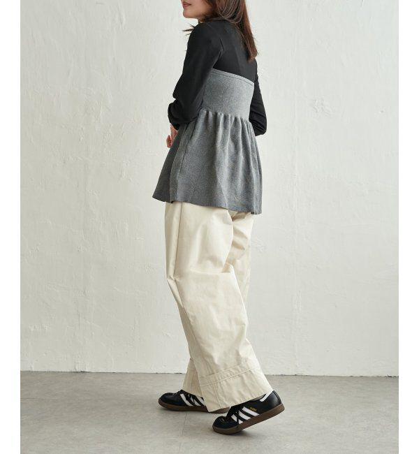VENCE share style「異素材コンビビスチェ風プルオーバー」|その他|
