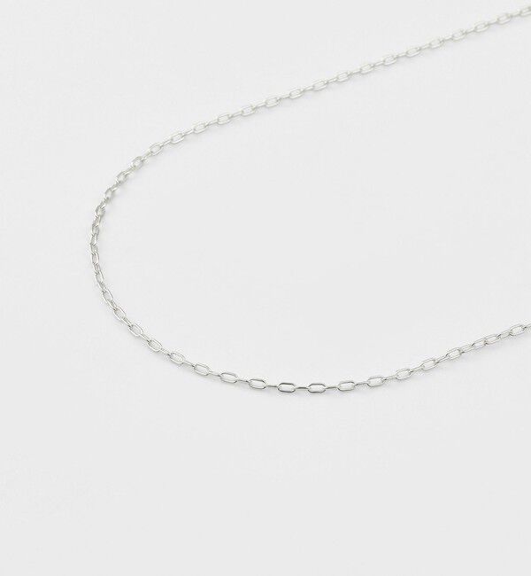 agete「シルバーネックレスチェーン（45cm）」|ネックレス|