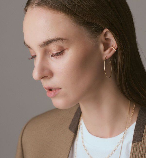 agete「K10ピアス」|ピアス|