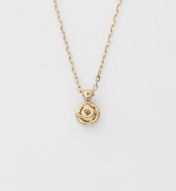 agete「K10ダイヤモンドネックレス（0.1ct）」|ネックレス|