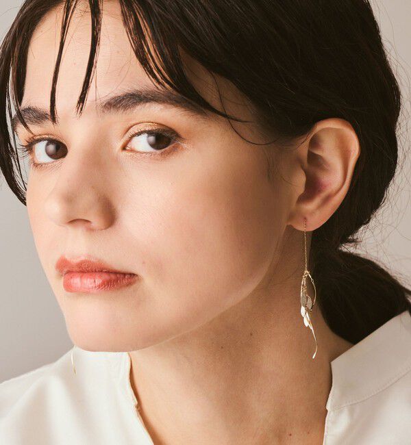 agete「K10ピアス」|ピアス|