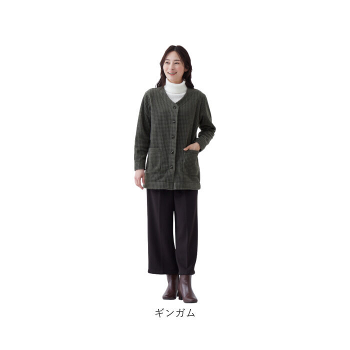 BACKYARD FAMILY「フリース カーディガン レディース 通販 フリースカーディガン フリースジャケット ジャケット」|その他|
