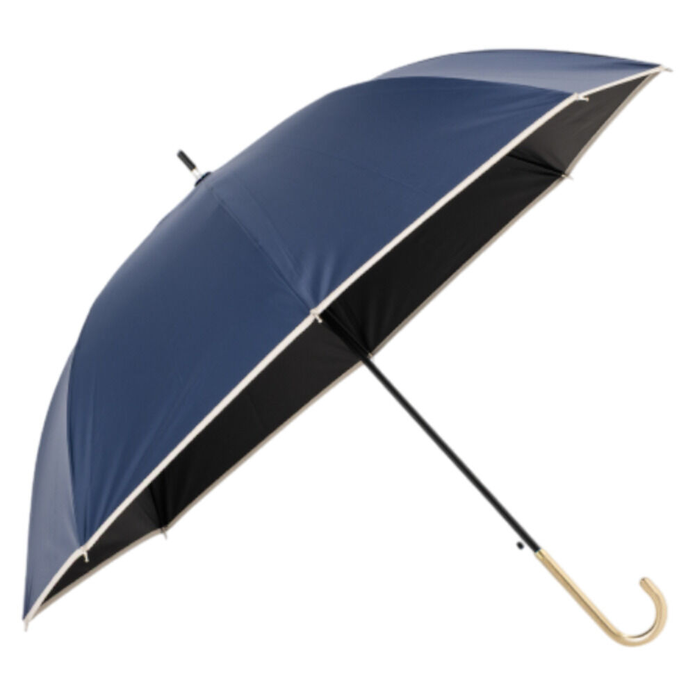 BACKYARD FAMILY「ジャンプ傘 レディース 晴雨兼用 通販 長傘 傘 60cm 耐風傘 晴雨兼用傘 雨傘 日傘」|傘|ブルー1