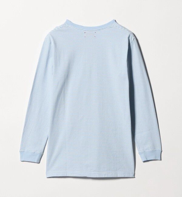 BEAUTY&YOUTH UNITED ARROWS「＜MEYAME＞ボーダー スリット ロングスリーブ Tシャツ」|Tシャツ・カットソー|