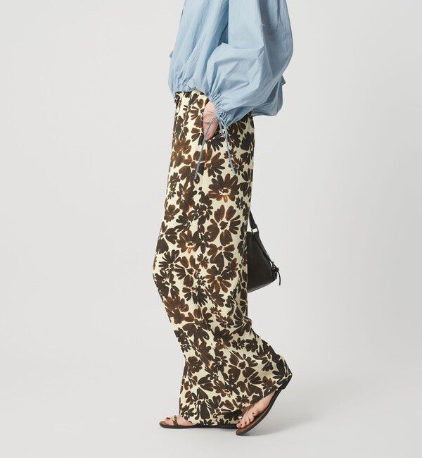 BEAUTY&YOUTH UNITED ARROWS「フラワープリント イージーパンツ ウォッシャブル」|その他|