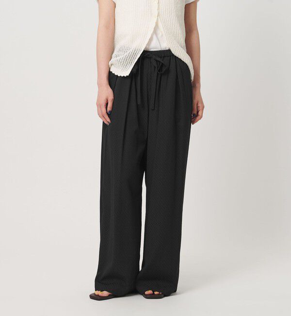BEAUTY&YOUTH UNITED ARROWS「ドット パイピング ワイド イージーパンツ ウォッシャブル」|その他|