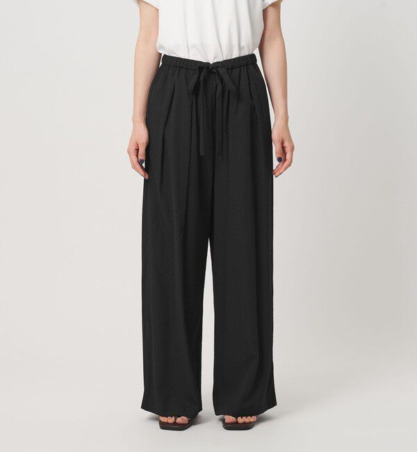 BEAUTY&YOUTH UNITED ARROWS「ドット パイピング ワイド イージーパンツ ウォッシャブル」|その他|