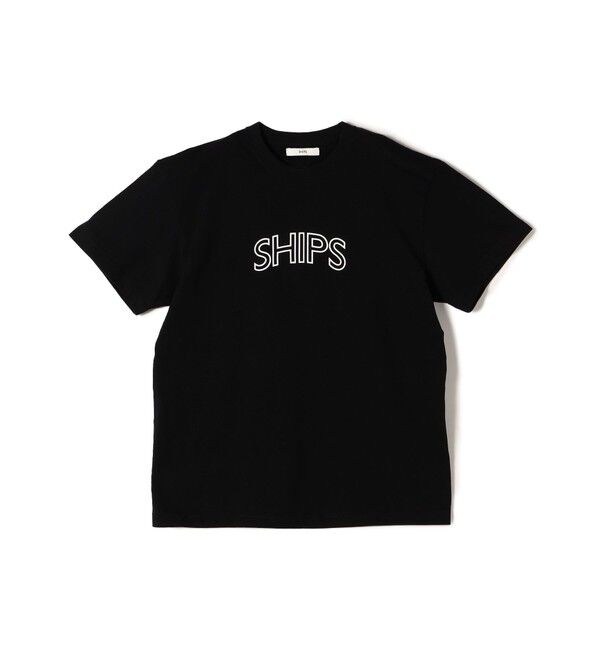SHIPS for women「【累計販売数8万枚突破!!】【WEB限定】 SHIPS ラウンド プリント ロゴ TEE」|Tシャツ・カットソー|