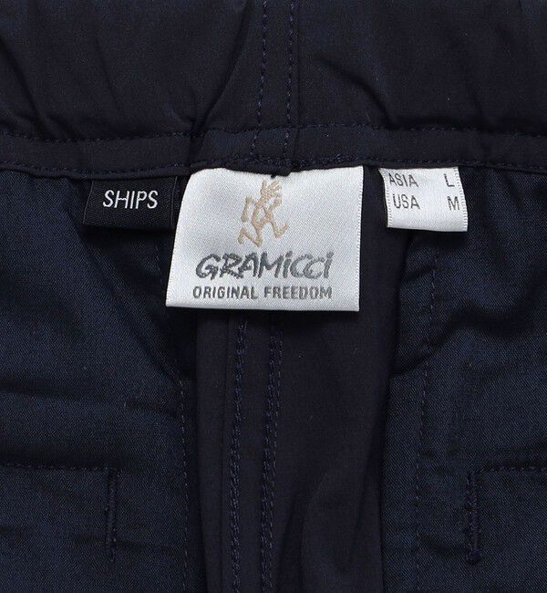 SHIPS「【SHIPS別注】GRAMiCCi: 4WAYストレッチ マットナイロン テーパード NN パンツ」|チノ|