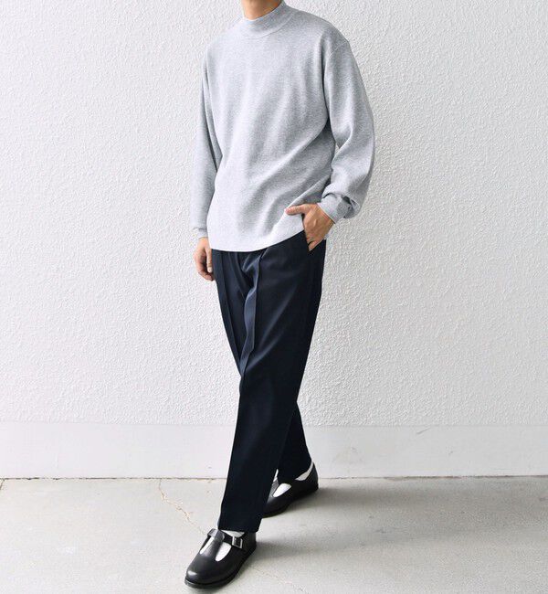 SHIPS any「SHIPS any: 〈手洗い可能〉 ミラノリブ モックネック ニット 25AW◇」|ニット・セーター|
