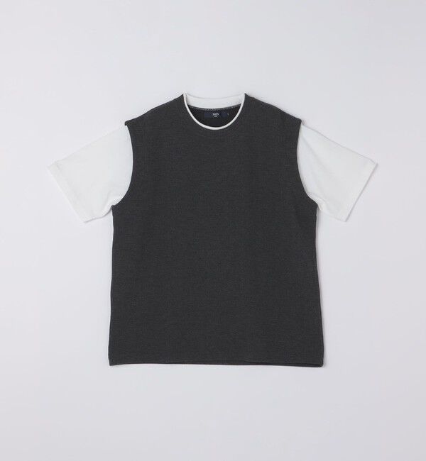 SHIPS Colors 「SHIPS Colors:ベスト フェイクレイヤード Tシャツ」|Tシャツ・カットソー|
