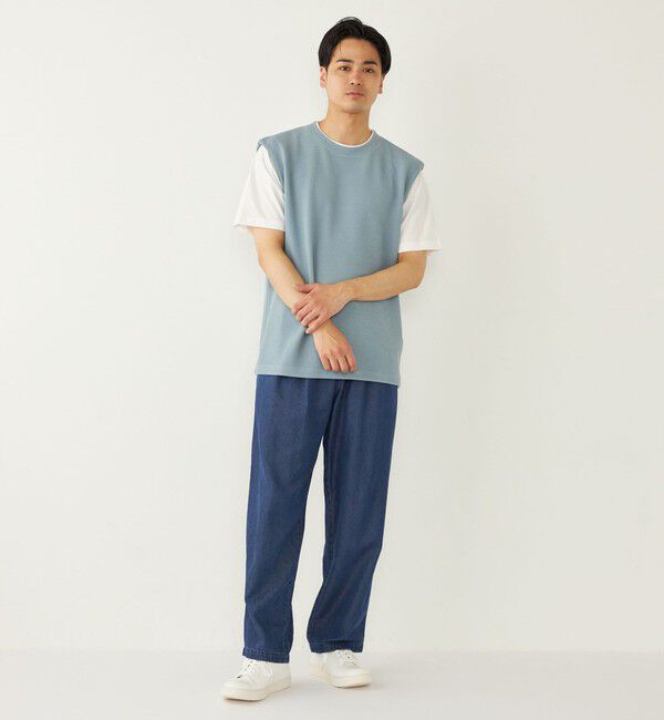 SHIPS Colors 「SHIPS Colors:ベスト フェイクレイヤード Tシャツ」|Tシャツ・カットソー|