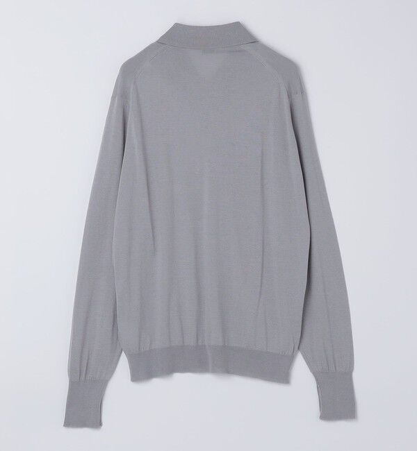 SHIPS「【SHIPS別注】JOHNSMEDLEY: ISIS ロングスリーブ ニット ポロシャツ」|ニット・セーター|