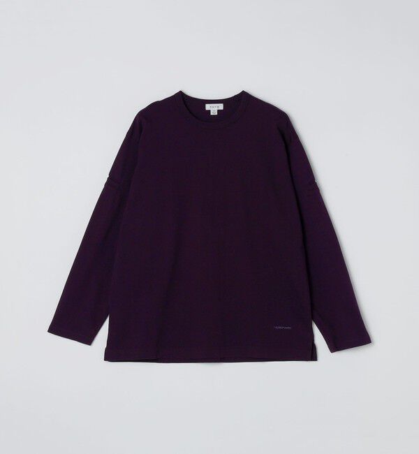 SHIPS「【tone別注】rajabrooke: ARM POCKET L/S TEE」|Tシャツ・カットソー|パープル