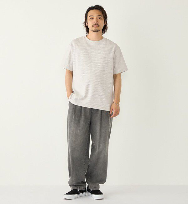SHIPS Colors 「SHIPS Colors:リンクス ジャカード Tシャツ◇」|Tシャツ・カットソー|
