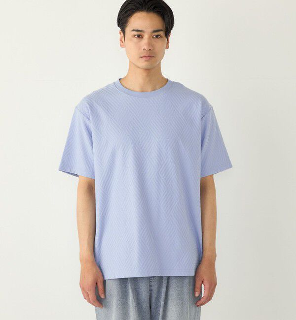 SHIPS Colors 「SHIPS Colors:リンクス ジャカード Tシャツ◇」|Tシャツ・カットソー|