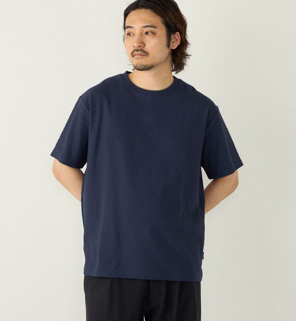 SHIPS Colors 「SHIPS Colors:リンクス ジャカード Tシャツ◇」|Tシャツ・カットソー|